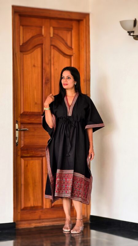 AIRA AJRAKH COTTON KAFTAN