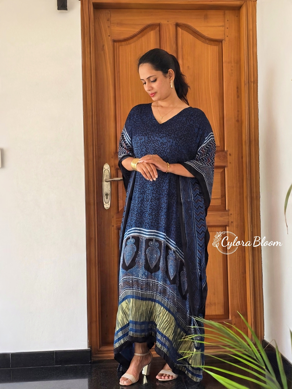 ZARIKA AJRAKH MODAL KAFTAN - Image 2