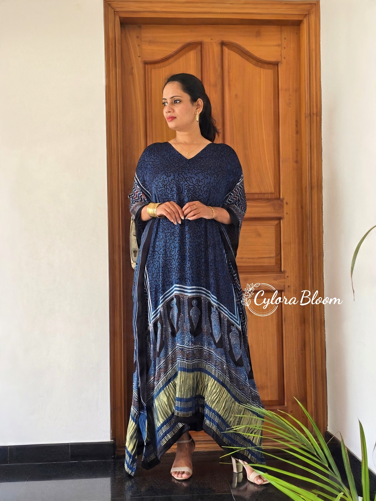 ZARIKA AJRAKH MODAL KAFTAN - Image 3