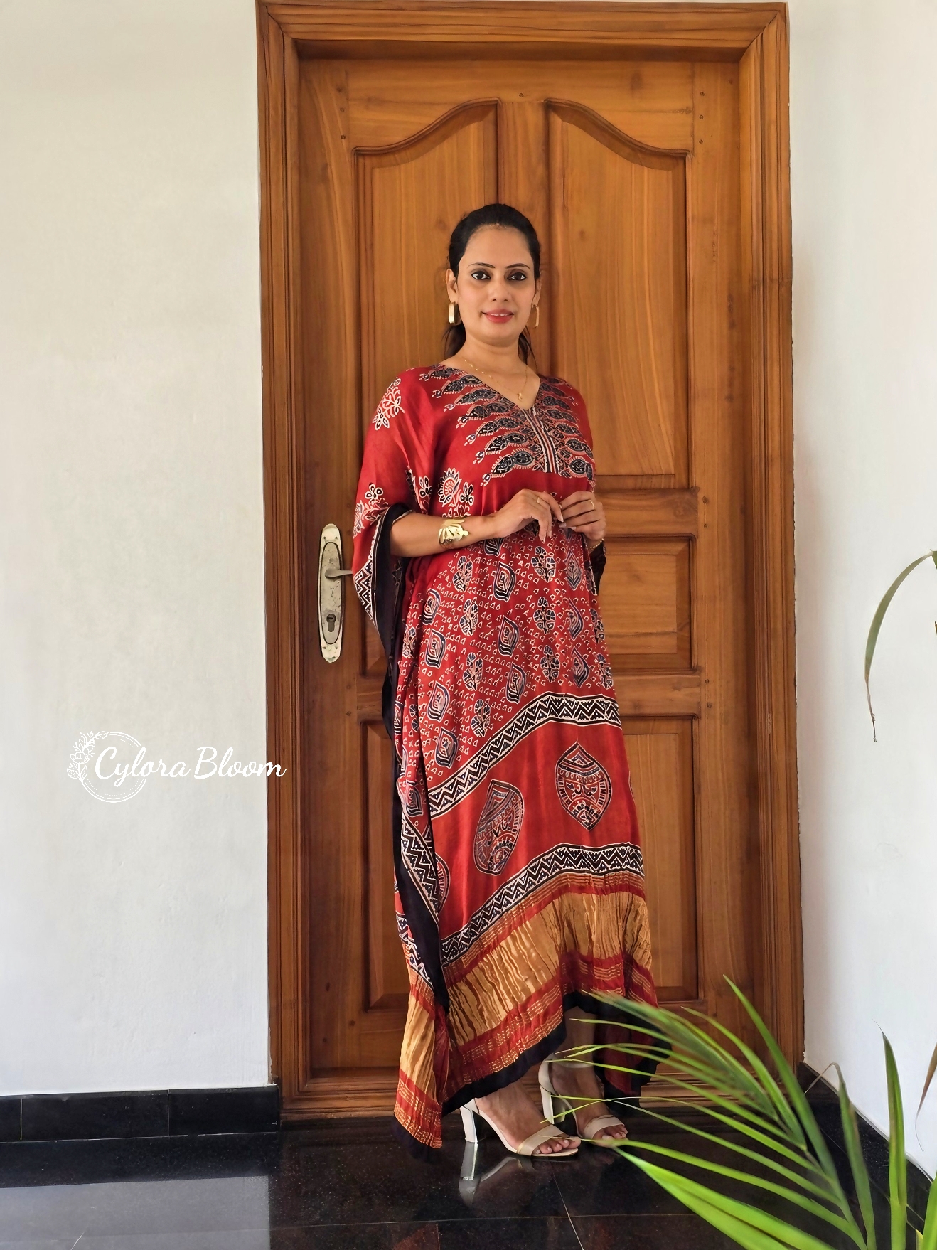 ZARIKA AJRAKH MODAL KAFTAN - Image 2