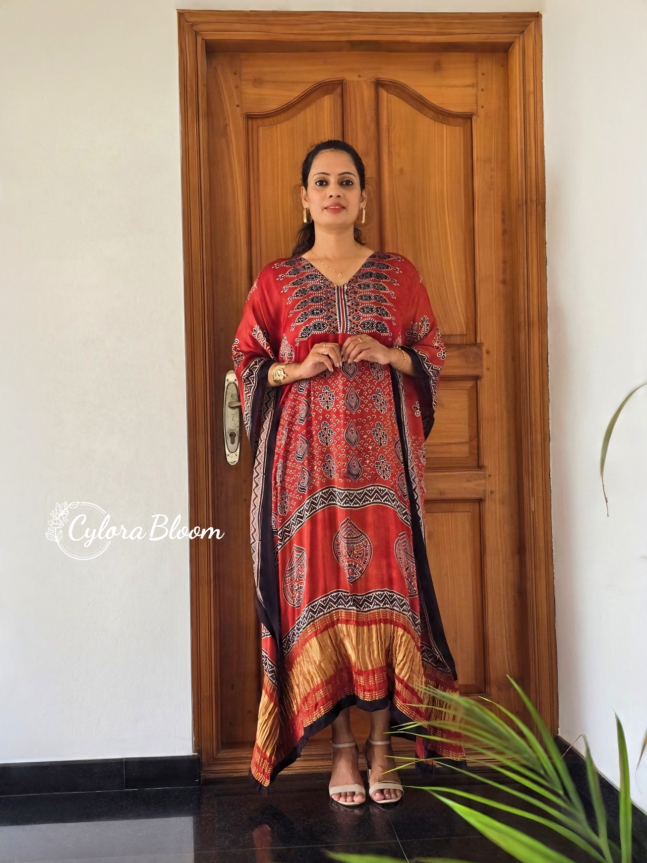 ZARIKA AJRAKH MODAL KAFTAN - Image 3