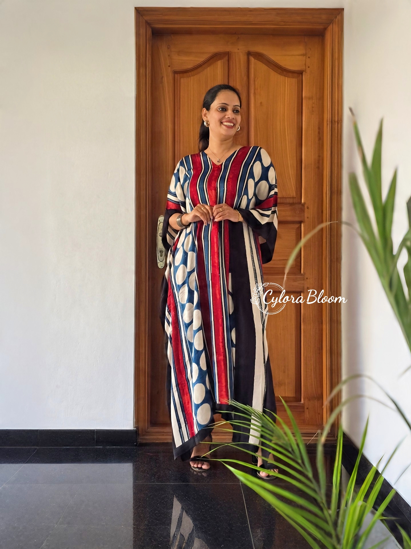 NOOR AJRAKH MODAL KAFTAN - Image 2