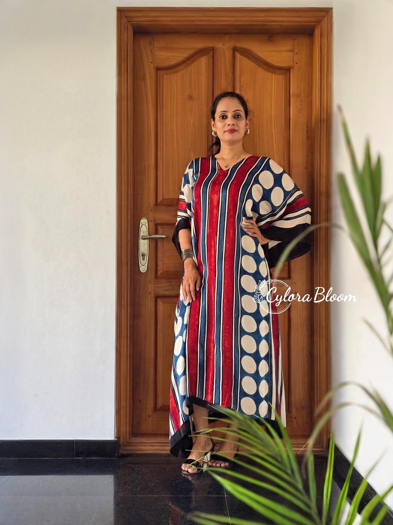 NOOR AJRAKH MODAL KAFTAN - Image 3