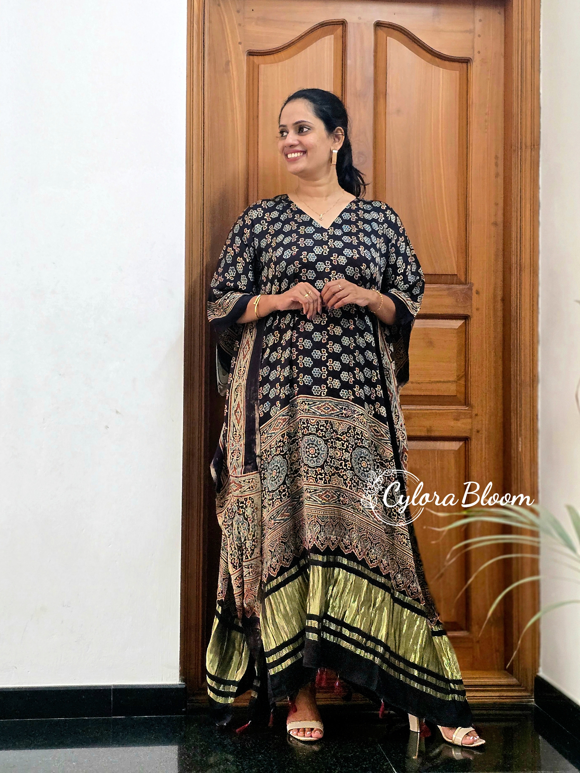 ZARIKA AJRAKH MODAL KAFTAN - Image 2