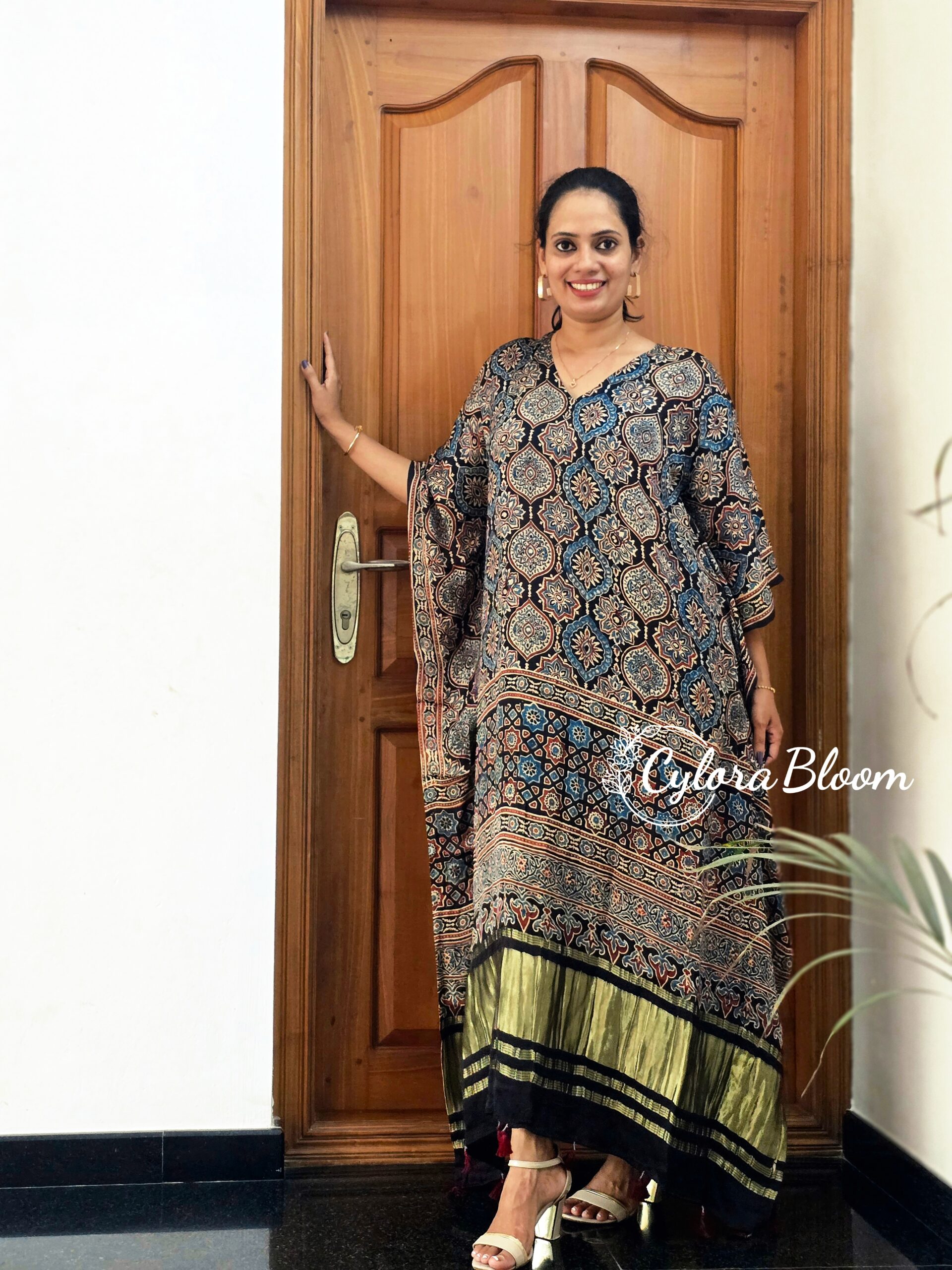ZARIKA AJRAKH MODAL KAFTAN - Image 3