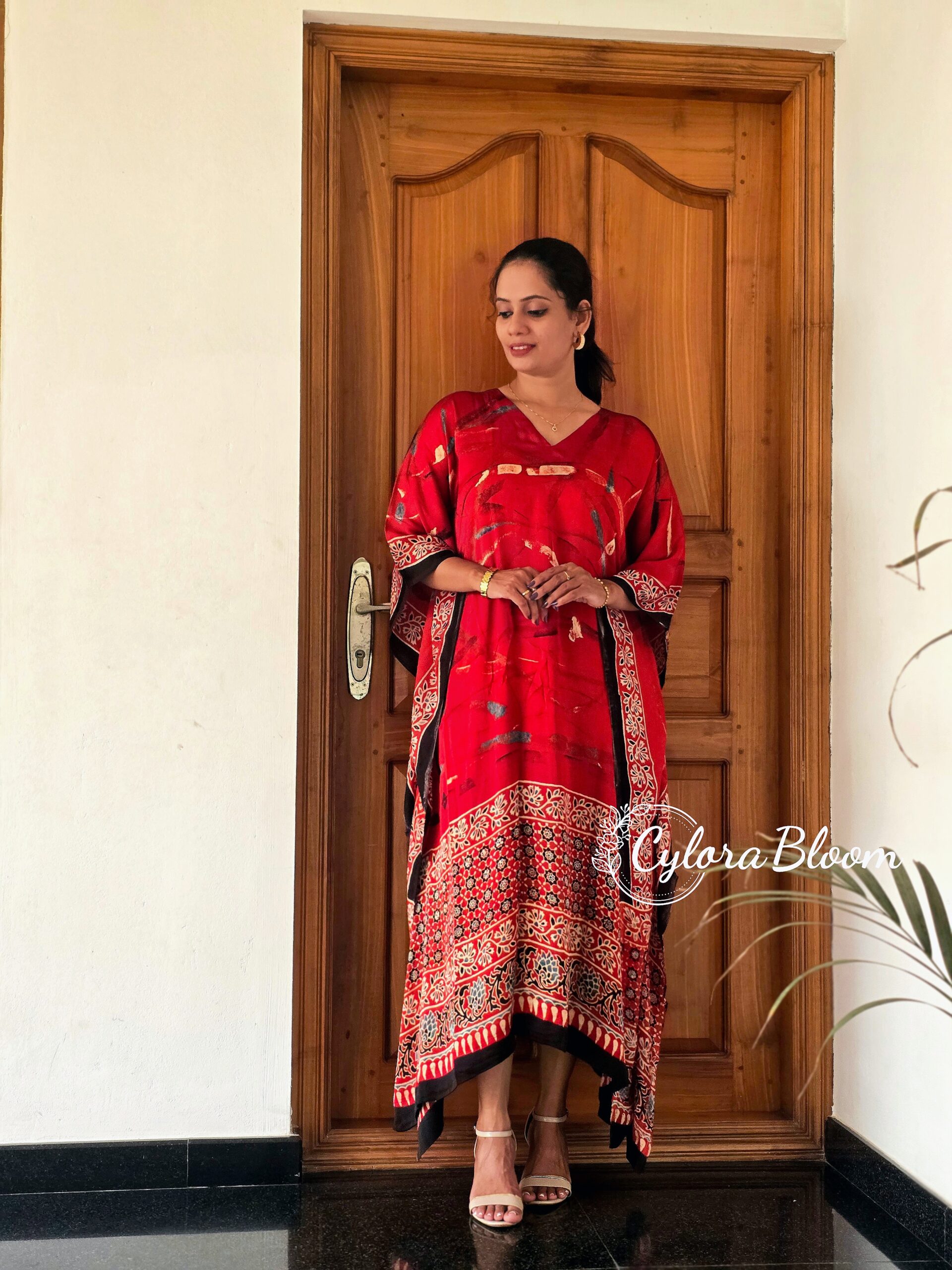 NOOR AJRAKH MODAL KAFTAN - Image 2