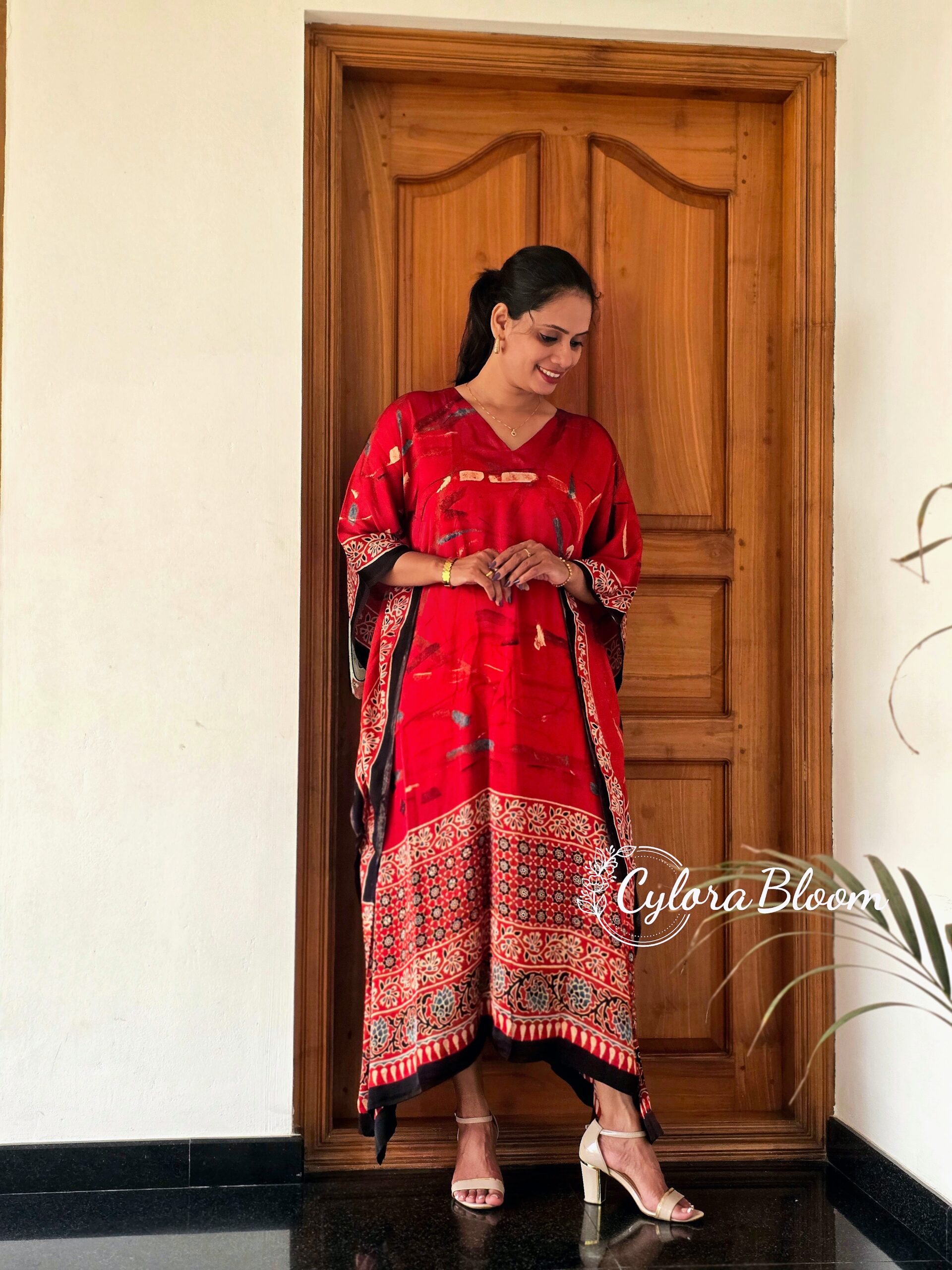 NOOR AJRAKH MODAL KAFTAN - Image 3